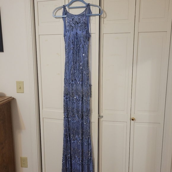 Sherri Hill Gown fully beaded great for prom or pageant a show stopper - Picture 17 of 17